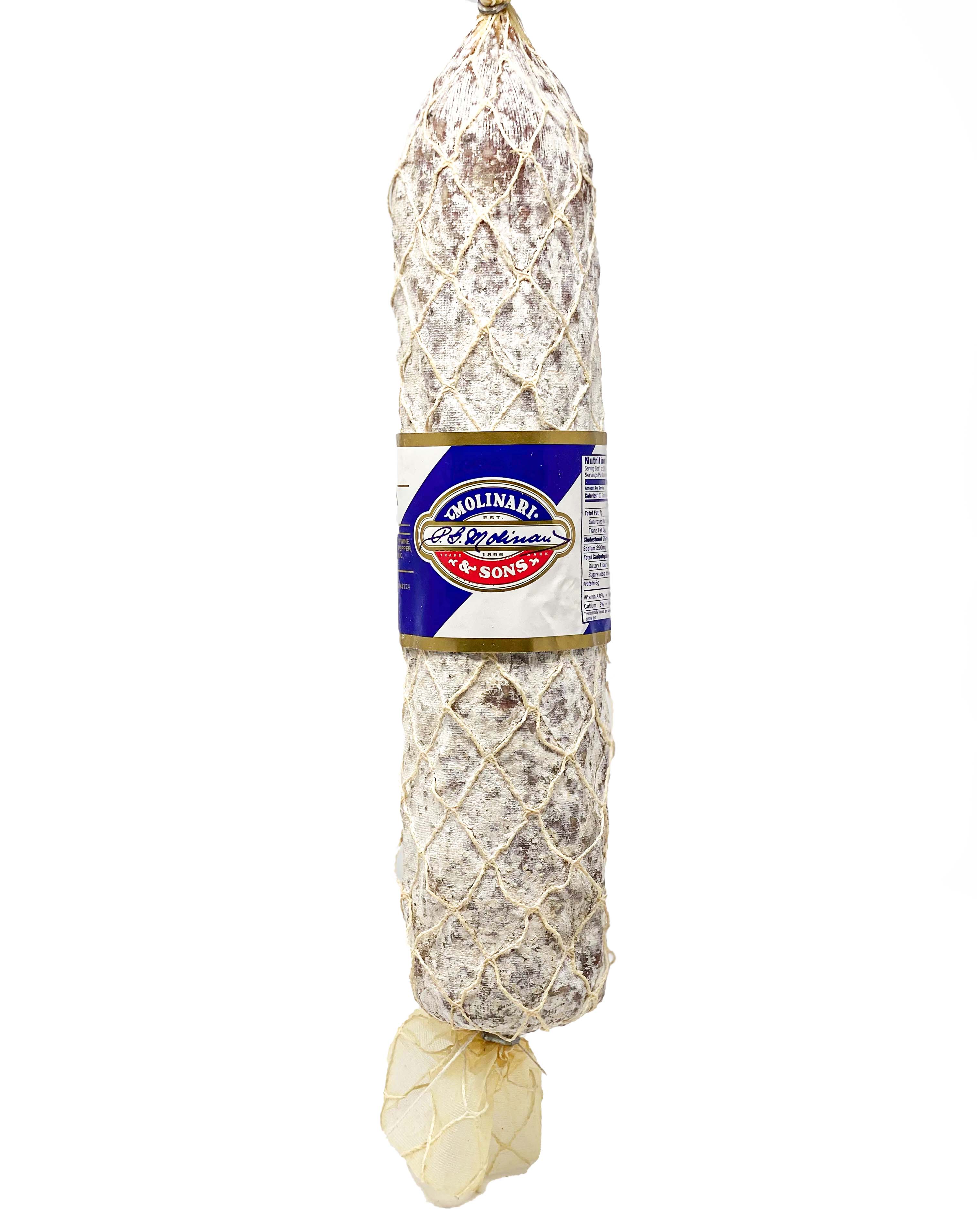 Molinari Sopressata 3lb Salame Authentic Italian Delicacy Shop Now