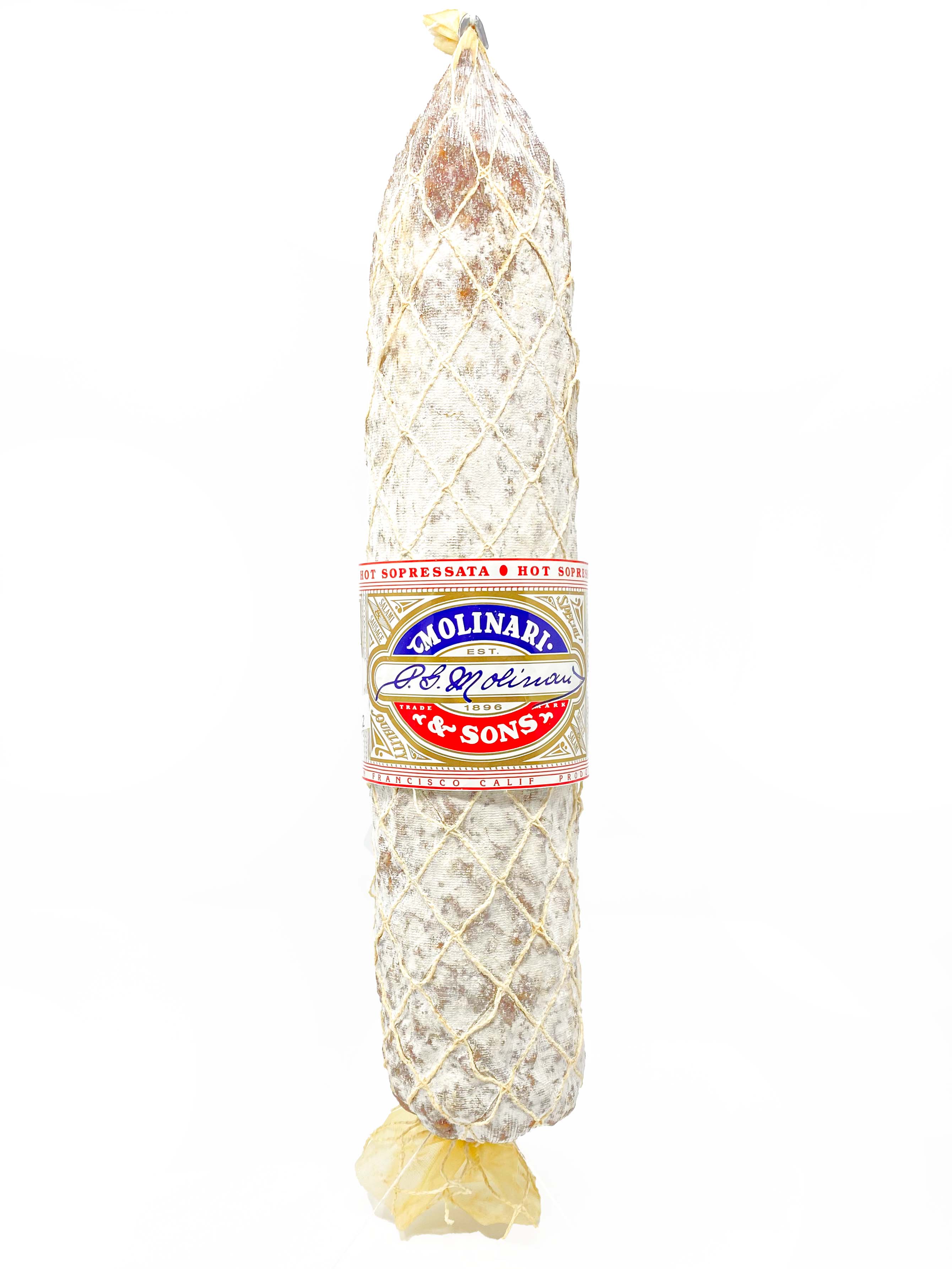 Molinari Sopressata 3lb Salame Authentic Italian Delicacy Shop Now
