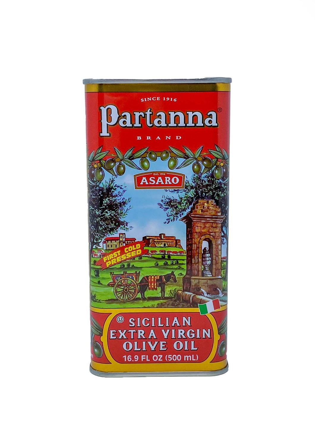 Partanna Extra Virgin Olive Oil 500mL
