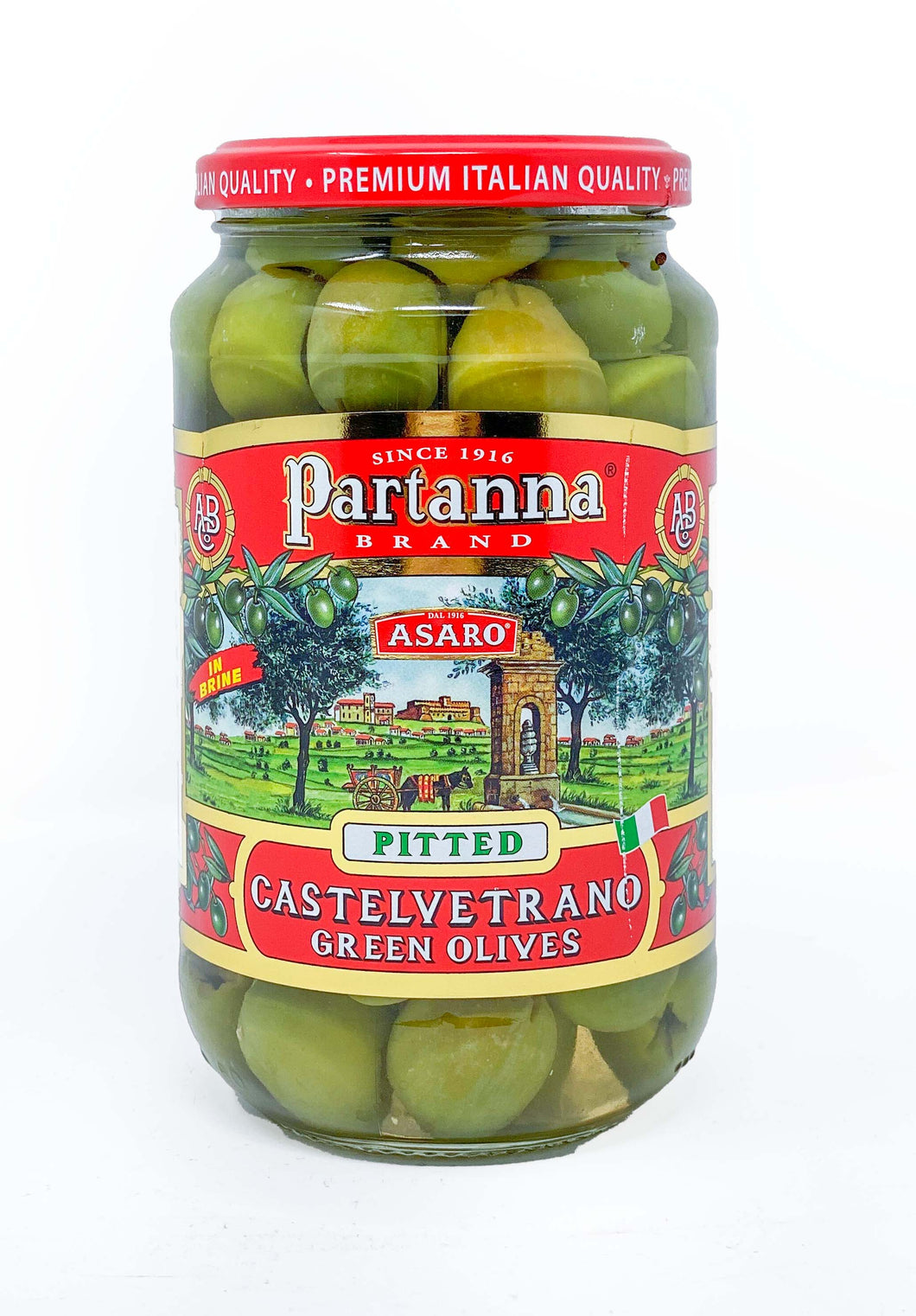 Partanna Castelvetrano Green Olives PITTED or WHOLE